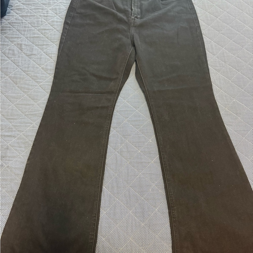 Old Navy Black High-Rise Flare Pants